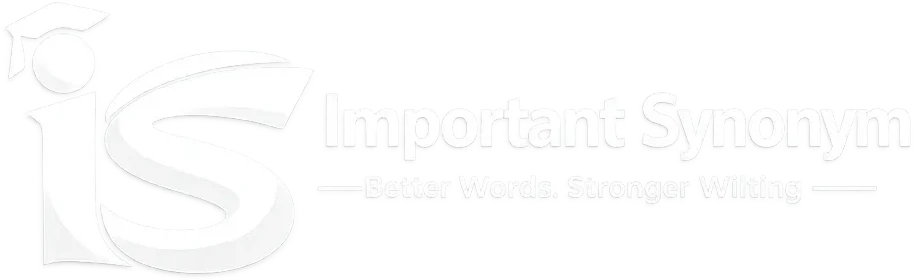 Important synonym Site Logo Icon in white